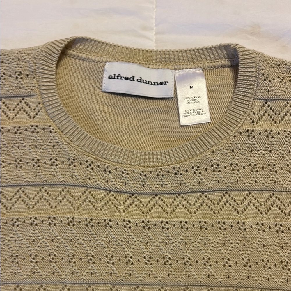 Alfred Dunner Tan Sweater for Women